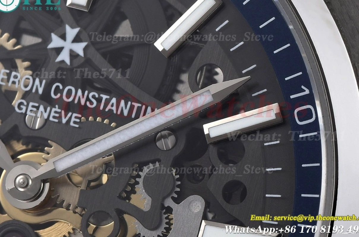 SS Overseas 6000V 41mm Skeleton Dial GDF RU A7500 0215